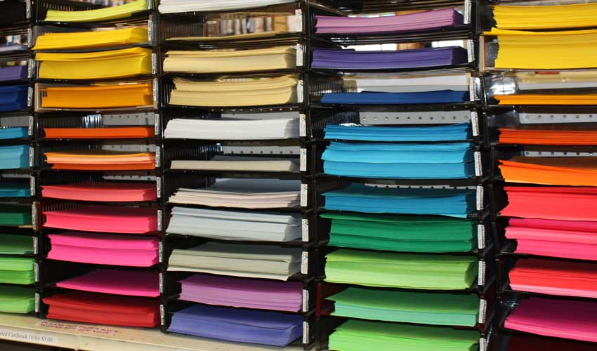 Salmon Arm Stationery paper selection Salmon Arm Stationery paper selection